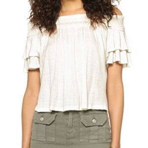 Free People Santorini Off- Shoulder Top